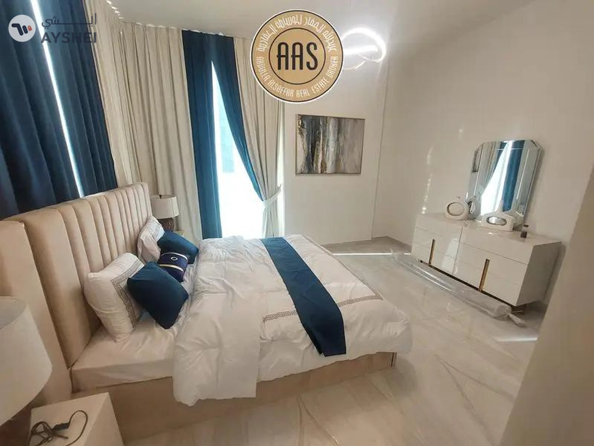 Fully furnished luxury 1bhk just 85k in Gemz by Danube with Study Room-1-1