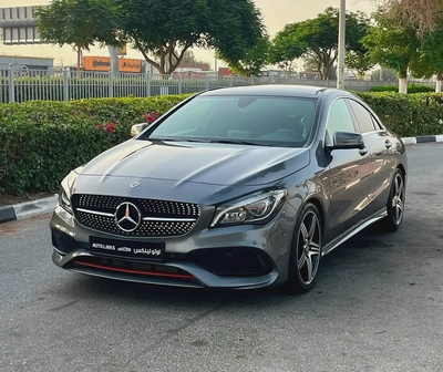 Mercedes-Benz CLA 250 4MATIC 2018 | GCC Specs | Excellent Condition .-1