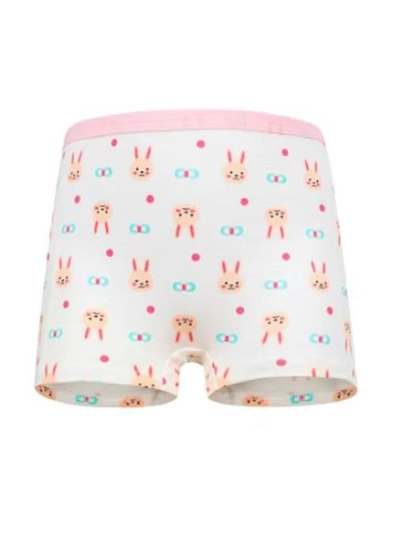 Babyqlo 4 Pack Cute Rabbit Printed Boxer Multicolour-2