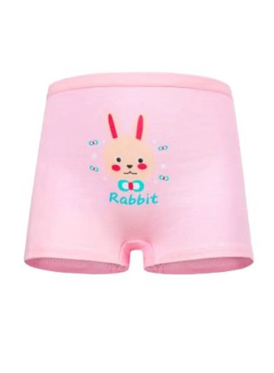 Babyqlo 4 Pack Cute Rabbit Printed Boxer Multicolour-3