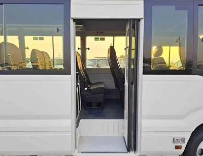 Toyota Coaster 4.0L V4 DIESEL 23 STR M/T || AUTO DOOR | BAGGAGE TRAY WITH RACK (CODE # COD4J)-6