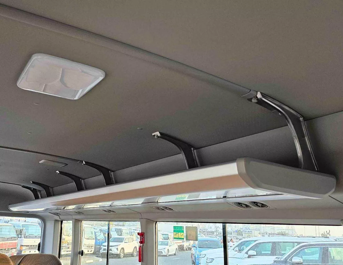 Toyota Coaster 4.0L V4 DIESEL 23 STR M/T || AUTO DOOR | BAGGAGE TRAY WITH RACK (CODE # COD4J)-11-0