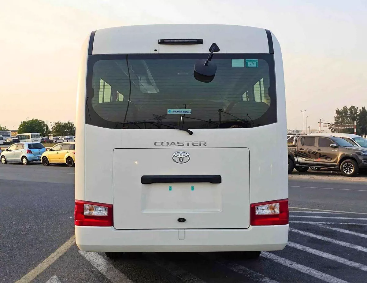 Toyota Coaster 4.0L V4 DIESEL 23 STR M/T || AUTO DOOR | BAGGAGE TRAY WITH RACK (CODE # COD4J)-3-0