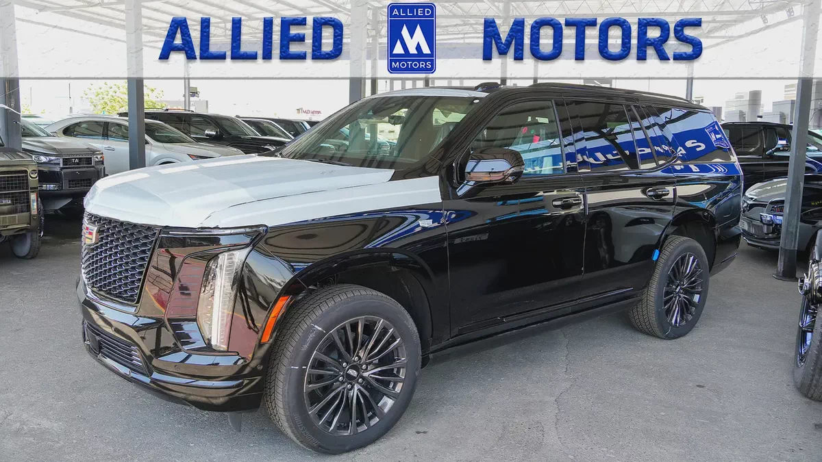 2025 ESCALADE SPORT PLATINUM CAPTAIN SEATS SUV BRAND NEW 0KM