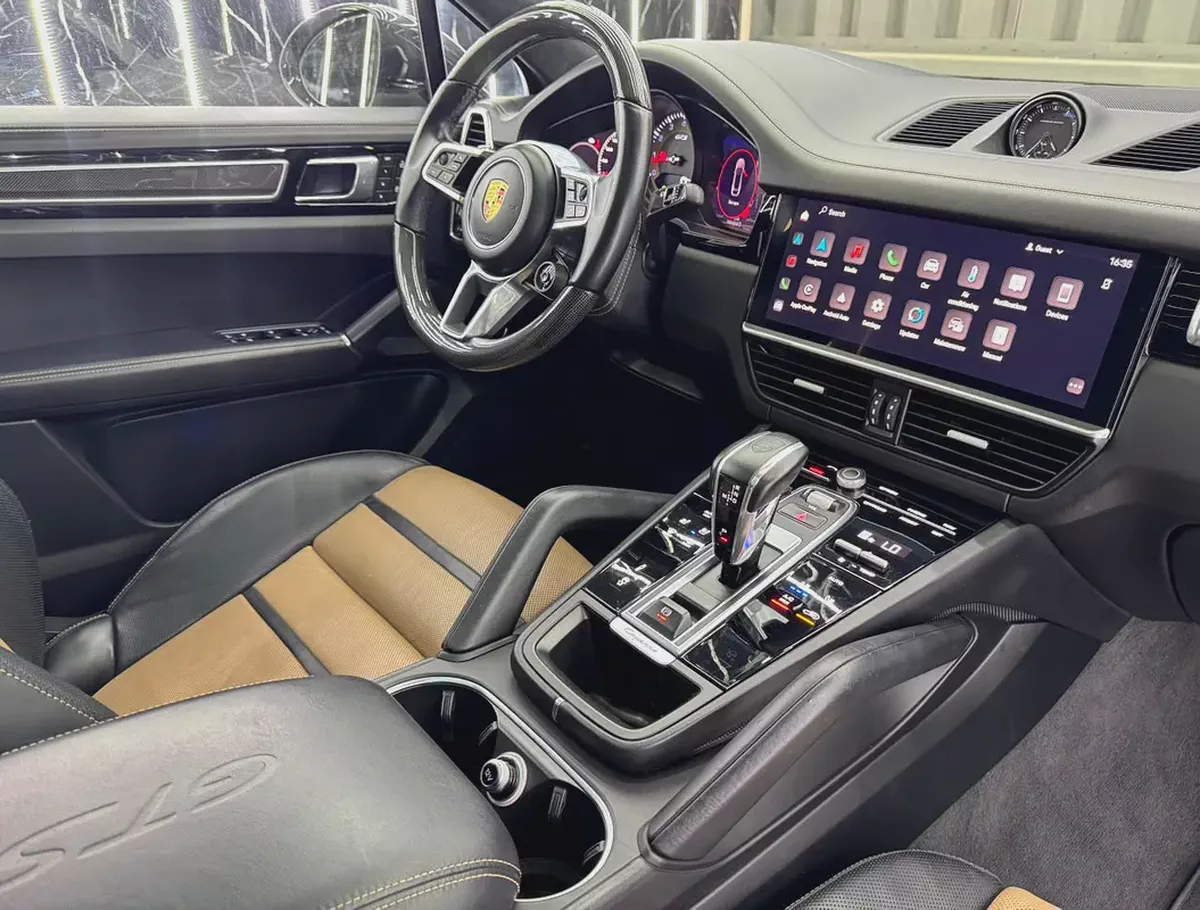 2023 Porsche Cayenne GTS Coupe | GCC | Cashmere Beige Metallic Exterior | Well Maintained-14-14