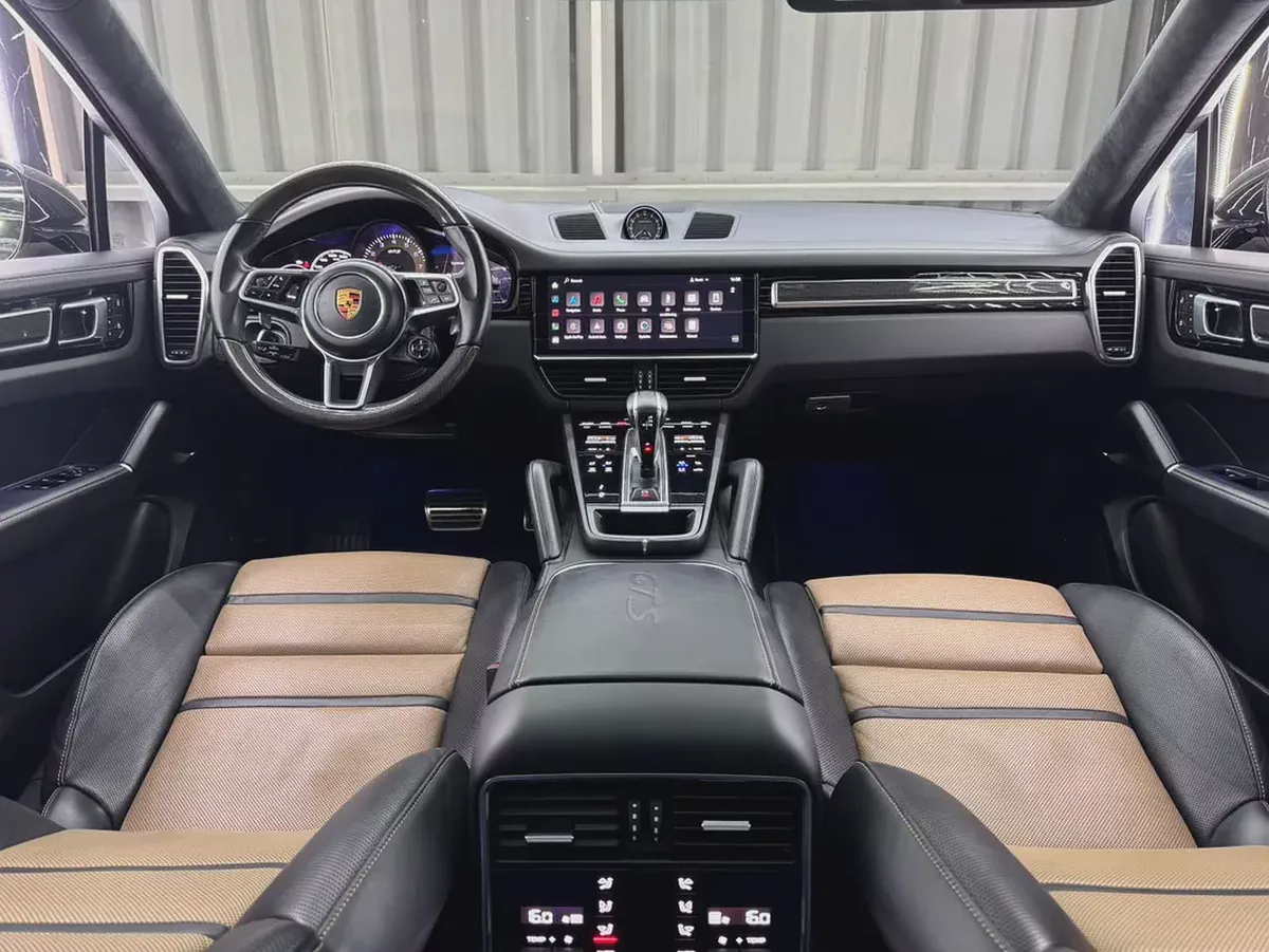 2023 Porsche Cayenne GTS Coupe | GCC | Cashmere Beige Metallic Exterior | Well Maintained-17-17