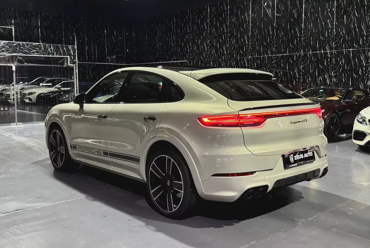 2023 Porsche Cayenne GTS Coupe | GCC | Cashmere Beige Metallic Exterior | Well Maintained-4-4