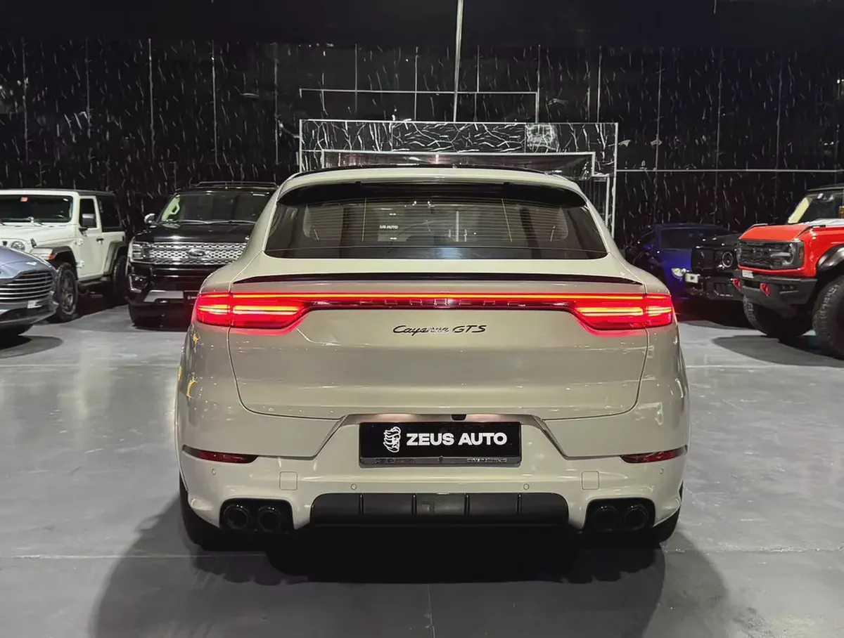 2023 Porsche Cayenne GTS Coupe | GCC | Cashmere Beige Metallic Exterior | Well Maintained-7-7