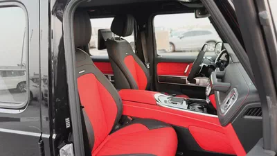 2026 Mercedes-Benz AMG G 63 4.0L AT Petrol (Carbon Fiber In & Out) GCC Specs (Black-Red)-12