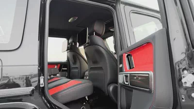2026 Mercedes-Benz AMG G 63 4.0L AT Petrol (Carbon Fiber In & Out) GCC Specs (Black-Red)-18