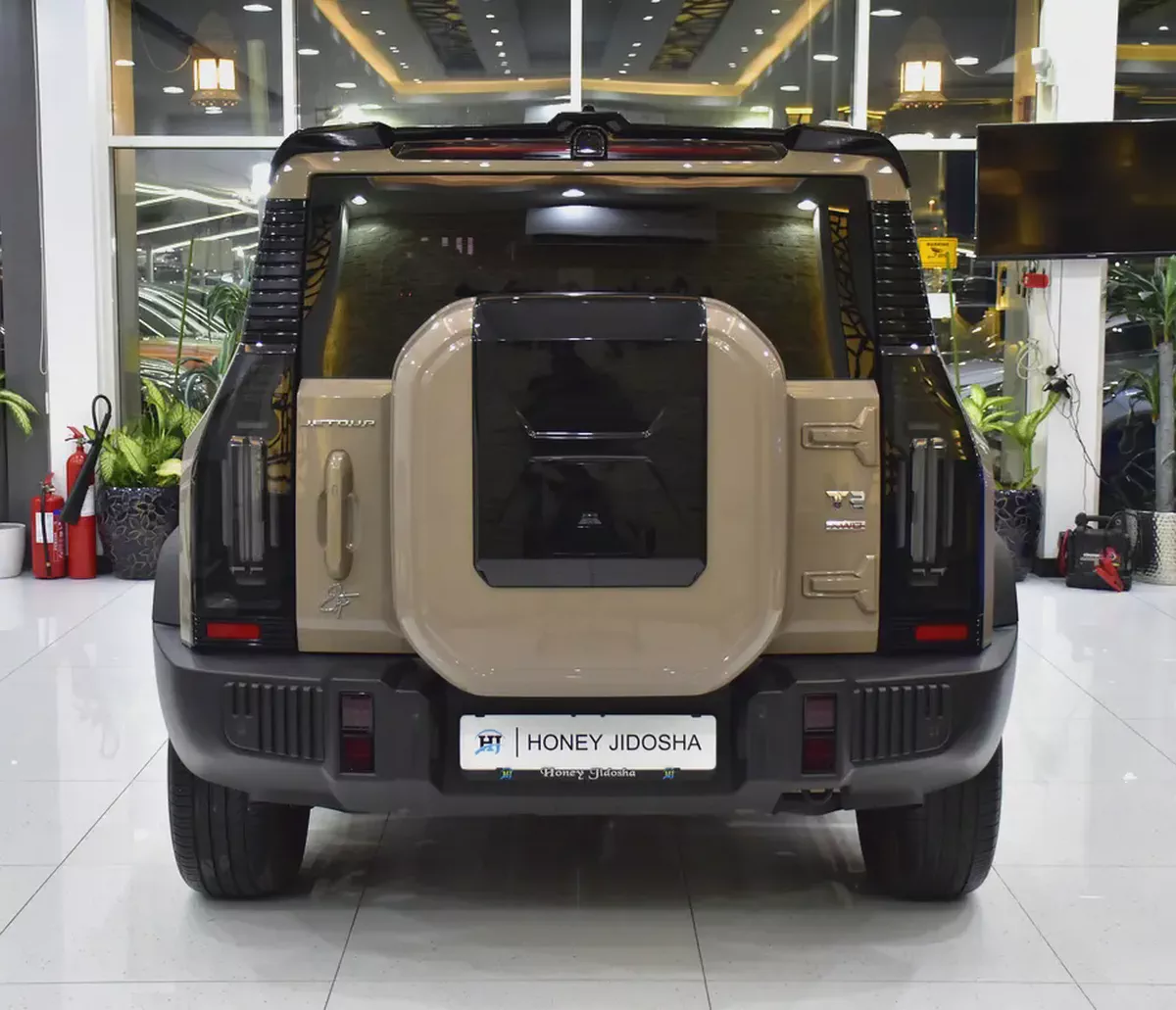 AED 1,777 EMi for 5Yrs | Jetour T2 XWD ( 2025 Model ) in Desert Brown Color GCC Specs-4-4