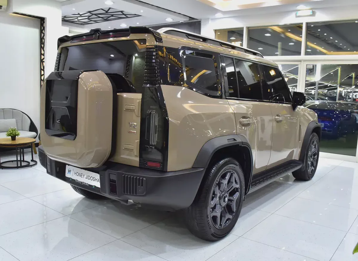 AED 1,777 EMi for 5Yrs | Jetour T2 XWD ( 2025 Model ) in Desert Brown Color GCC Specs-5-5