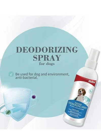 Bioline Deodorizing Dog Spray 175ml[Volume - 175ml, Weight - 250g]-2