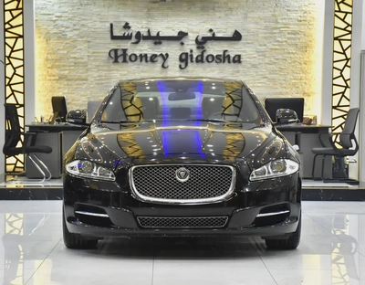 EXCELLENT DEAL for our Jaguar XJ L 5.0 ( 2013 Model ) in Black Color GCC Specs-0