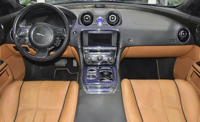 EXCELLENT DEAL for our Jaguar XJ L 5.0 ( 2013 Model ) in Black Color GCC Specs-10