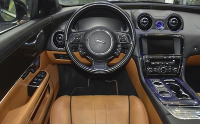 EXCELLENT DEAL for our Jaguar XJ L 5.0 ( 2013 Model ) in Black Color GCC Specs-11