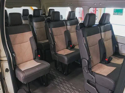 2026 TOYOTA HIACE PASSENGER VAN HIGH ROOF 3.5L PETROL GCC BRAND NEW 0KM-12