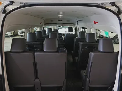 2026 TOYOTA HIACE PASSENGER VAN HIGH ROOF 3.5L PETROL GCC BRAND NEW 0KM-14