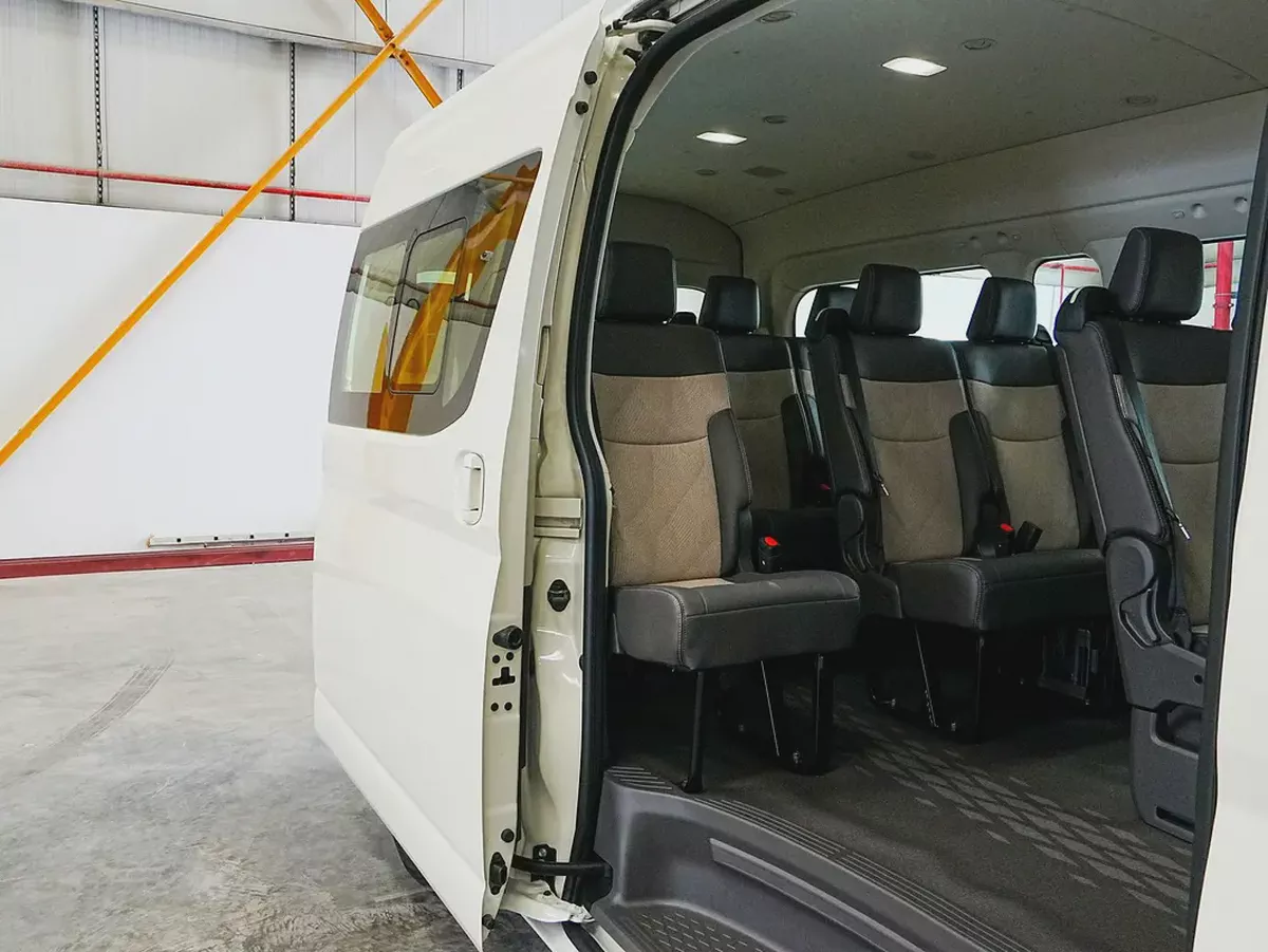 2026 TOYOTA HIACE PASSENGER VAN HIGH ROOF 3.5L PETROL GCC BRAND NEW 0KM-13-13