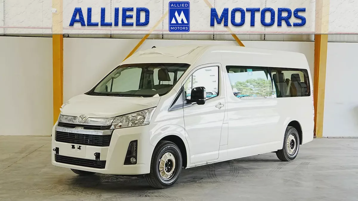 2026 TOYOTA HIACE PASSENGER VAN HIGH ROOF 3.5L PETROL GCC BRAND NEW 0KM