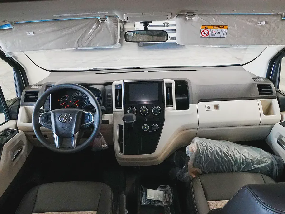 2026 TOYOTA HIACE PASSENGER VAN HIGH ROOF 3.5L PETROL GCC BRAND NEW 0KM-6-6