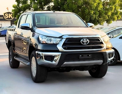 Toyota Hilux GLX DOUBLE CABIN || 2.7L PETROL A/T 4WD / MANUAL AC / FR&RR CHROME BUMPERS WITH HUK (CODE # HPAME)-1