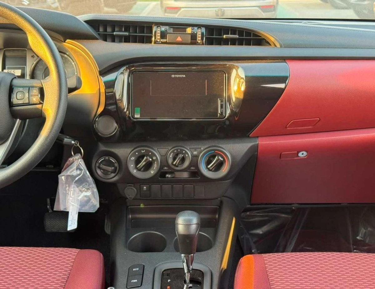 Toyota Hilux GLX DOUBLE CABIN || 2.7L PETROL A/T 4WD / MANUAL AC / FR&RR CHROME BUMPERS WITH HUK (CODE # HPAME)-13-0