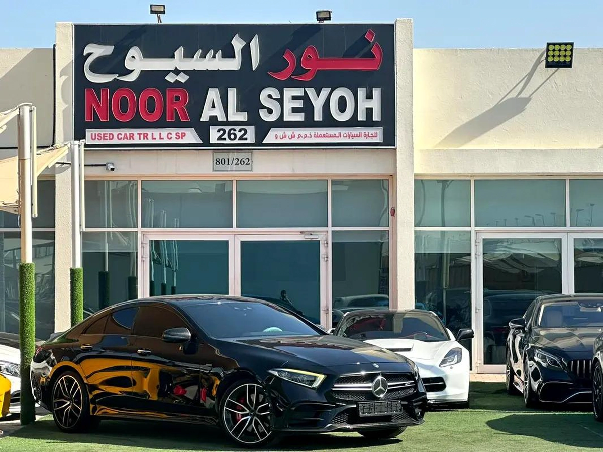 Mercedes-Benz CLS 53 AMG 2019 - GCC Specs - Excellent Condition FULL OPTION ORIGINAL PAINT FULL SERV-8-8