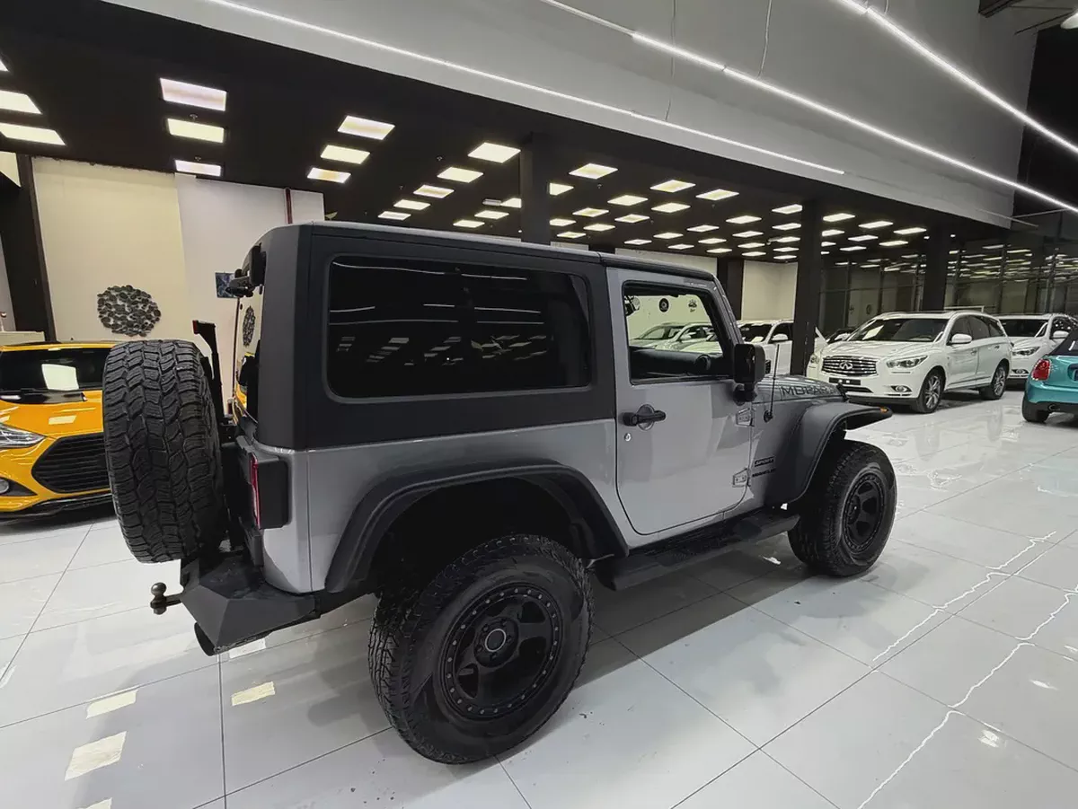 Jeep Wrangler Sport 2016 | GCC Spec Service history/ Original paint-3-3