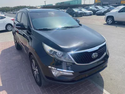kia sportage 2015 fullopshin balck colir GCC calen car-4