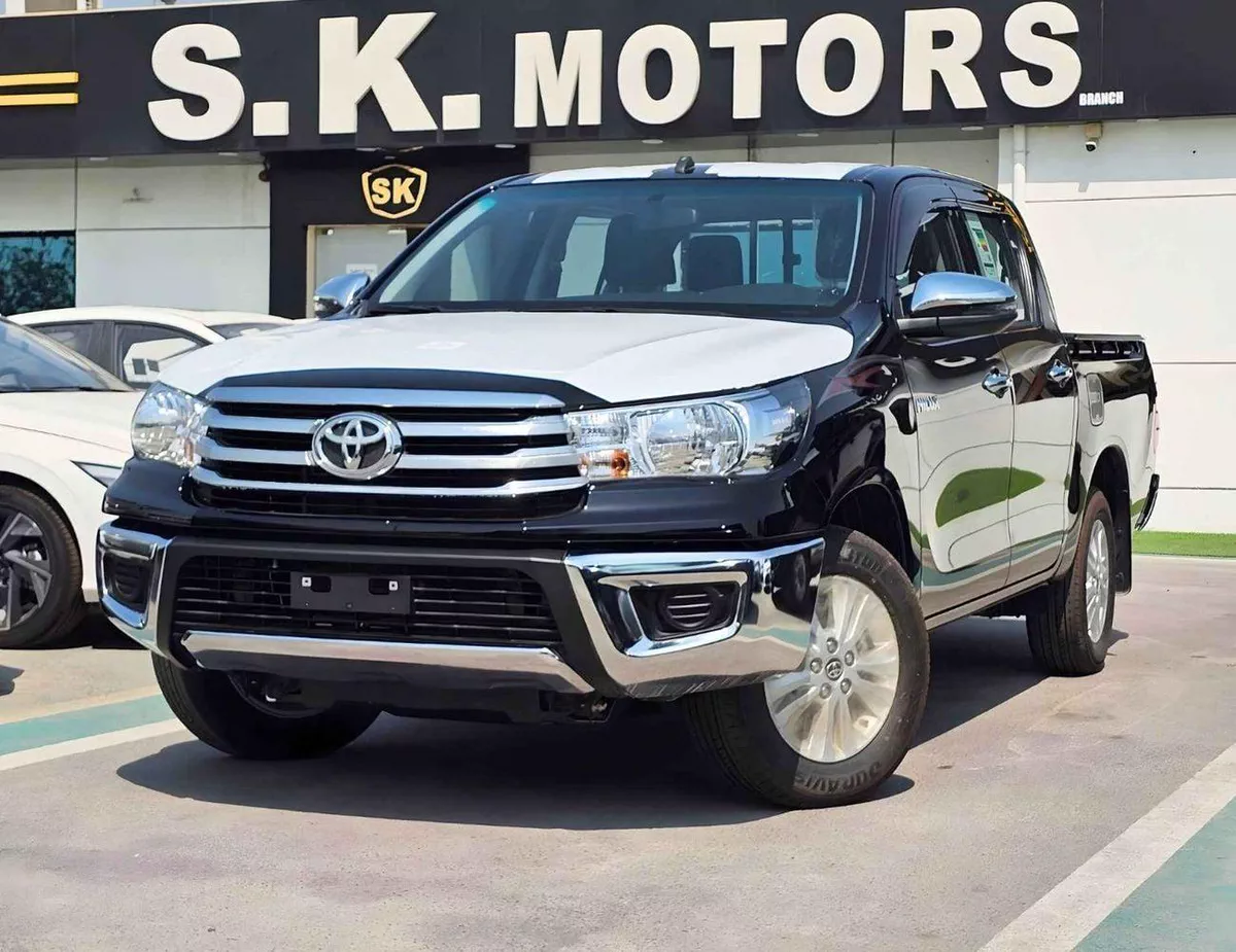 Toyota Hilux SGLX SR5 / NARROW BODY DOUBLE CABIN / 2.7L PETROL V4 M/T / REAL CAMERA WITH CHROME BUMPERS (CODE # HP2MF)