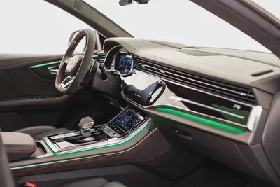 AED 5013 PM | AUDI RSQ8 2021 | UNDER AGENCY WARRANTY & SERVICE CONTRACT APRIL 2026 | ALCANTARA | GCC-15