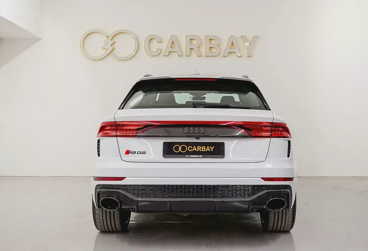 AED 5013 PM | AUDI RSQ8 2021 | UNDER AGENCY WARRANTY & SERVICE CONTRACT APRIL 2026 | ALCANTARA | GCC-5-5