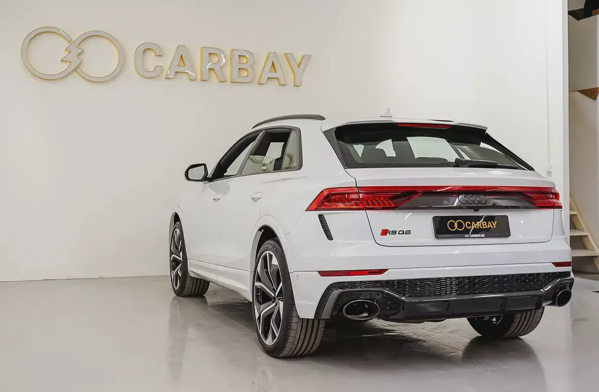 AED 5013 PM | AUDI RSQ8 2021 | UNDER AGENCY WARRANTY & SERVICE CONTRACT APRIL 2026 | ALCANTARA | GCC-6-6