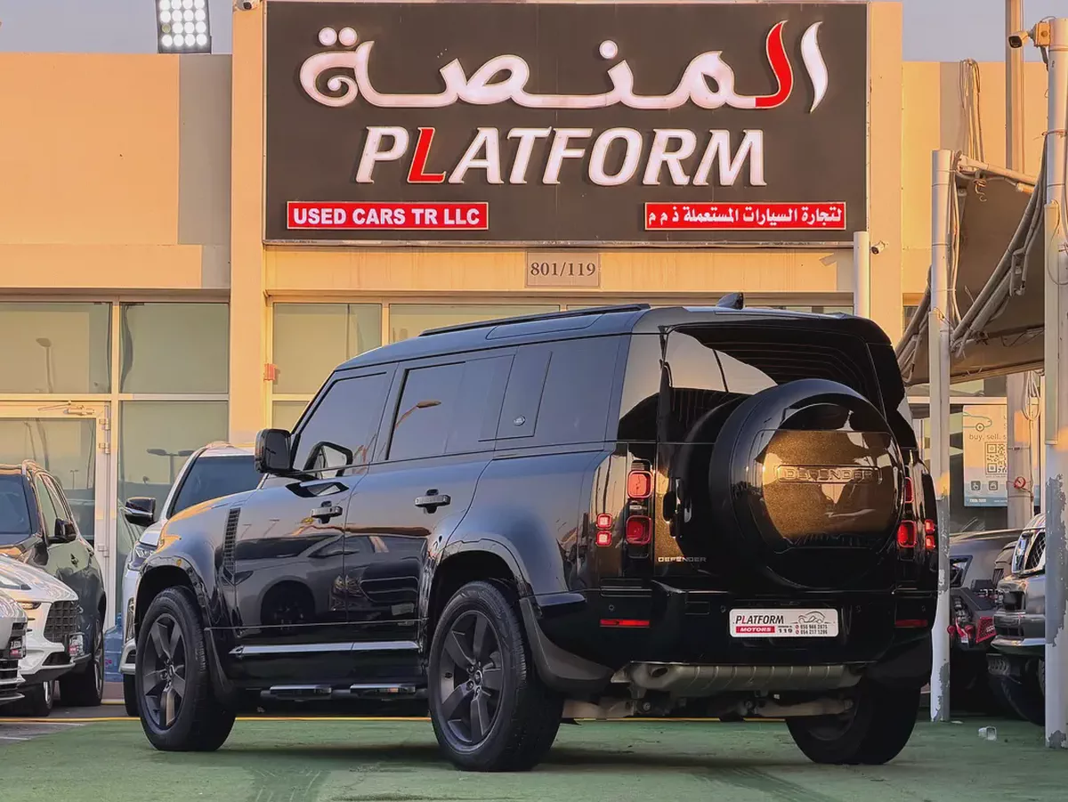 Land Rover Defender 110 HSE P400 | GCC Specs | under warranty-3-3