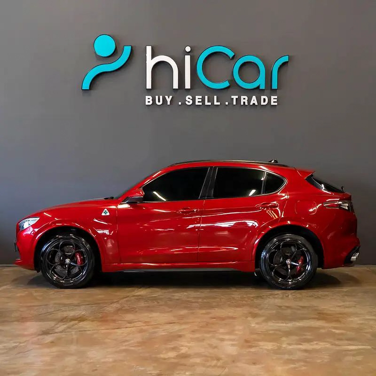 AED 2,682 P.M • 0% Downpayment • Alfa Romeo Stelvio Quadrifoglio • Agency Warranty-3-3
