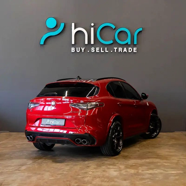 AED 2,682 P.M • 0% Downpayment • Alfa Romeo Stelvio Quadrifoglio • Agency Warranty