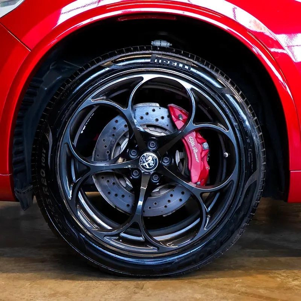 AED 2,682 P.M • 0% Downpayment • Alfa Romeo Stelvio Quadrifoglio • Agency Warranty