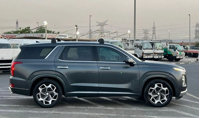 Hyundai Palisade 2022  Hyundai Palisade Calligraphy Edition Full Option Panoramic View - 360* 5 CAM - HUD - 3.8L  V6-4