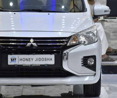 Mitsubishi Attrage ( 2021 Model ) in White Color GCC Specs-9