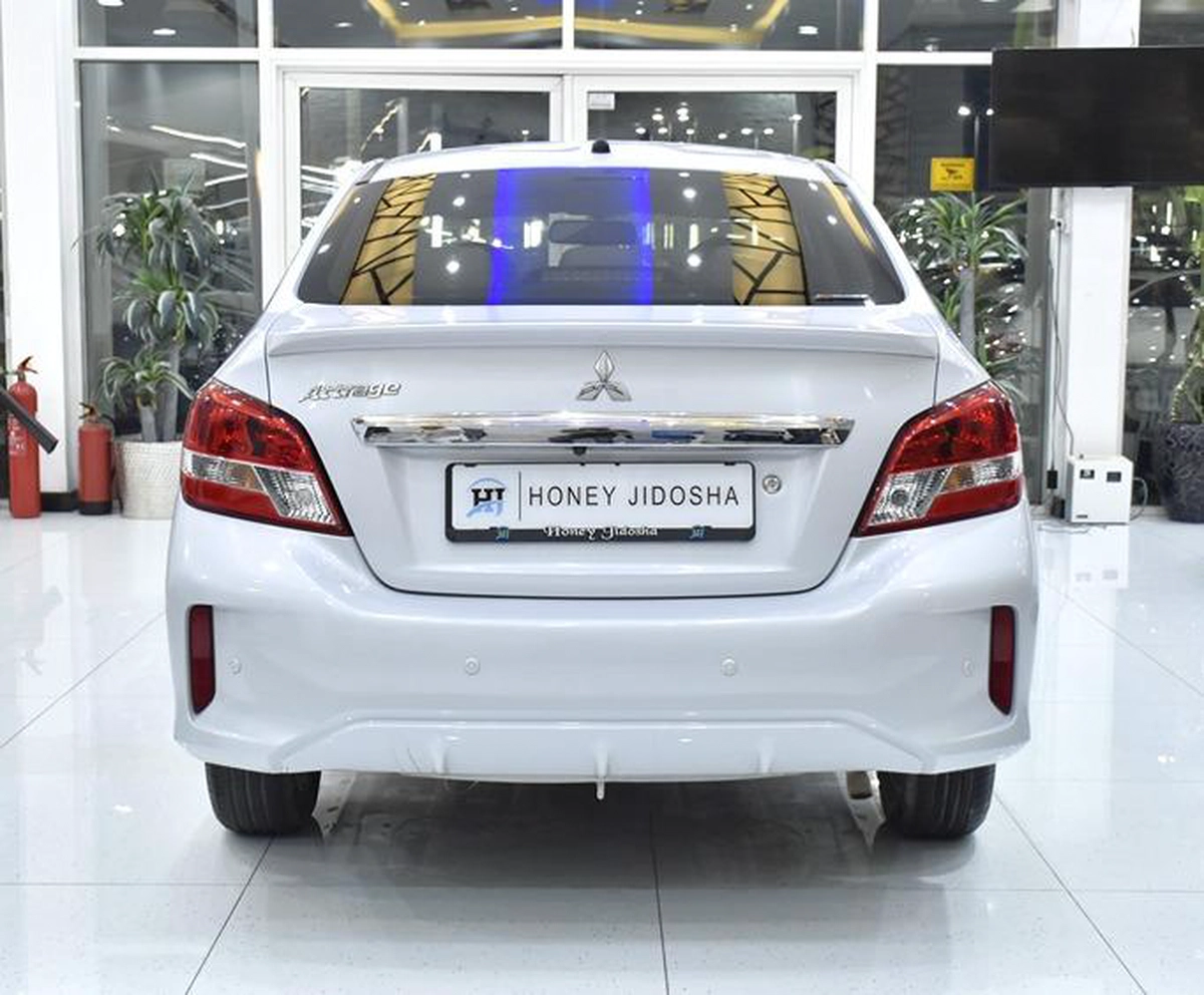 Mitsubishi Attrage ( 2021 Model ) in White Color GCC Specs-2-2