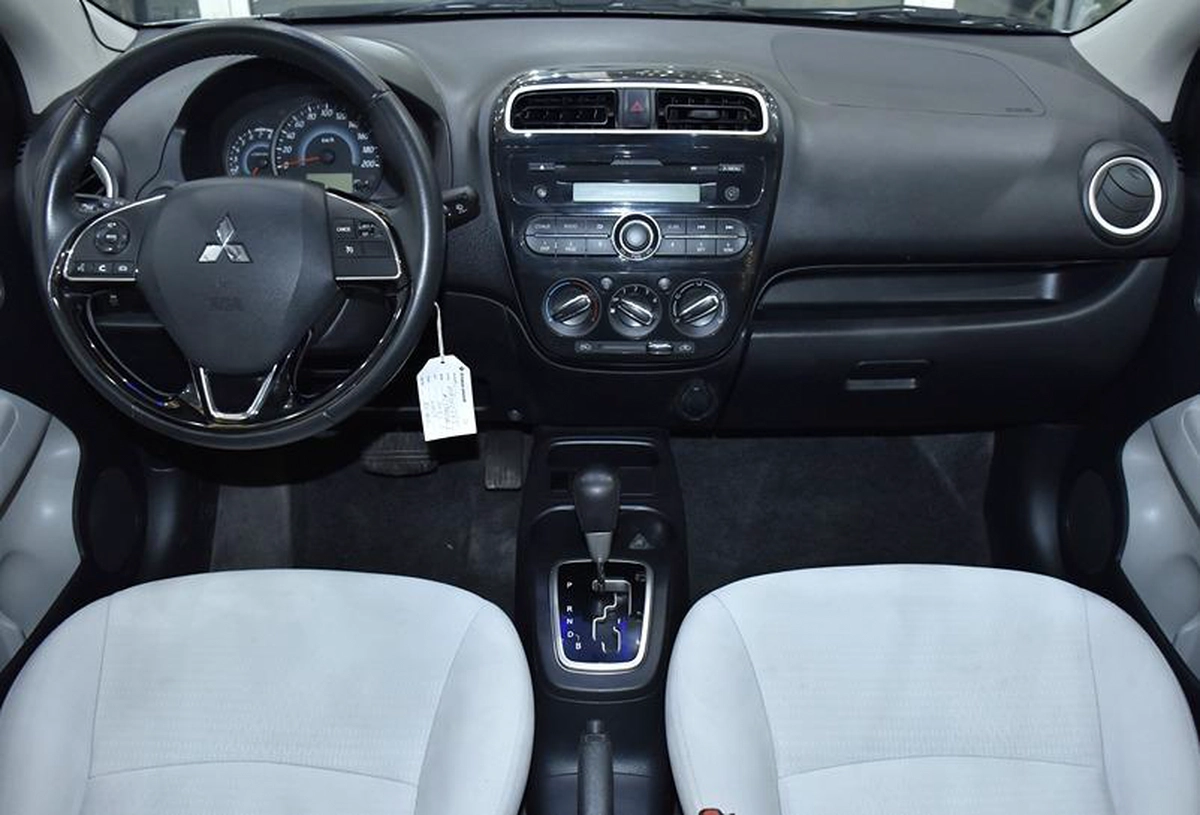 Mitsubishi Attrage ( 2021 Model ) in White Color GCC Specs-4-4