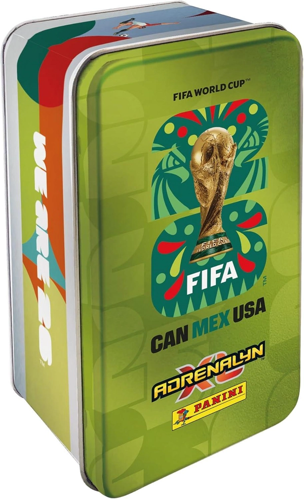 Panini Adrenalyn XL FIFA World Cup 2026 Official Trading Cards Collectible Football Card Game - Classic Tin (Assorted)
