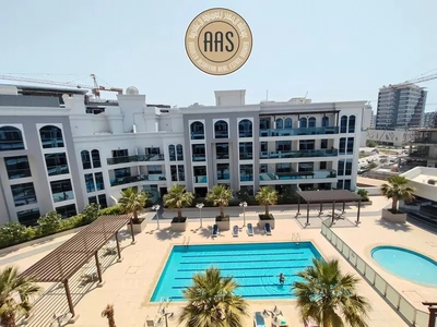 SPECIOUS STUDIO WITH POOL VIEW BALCONY IN ARJAN | 50K ONLY-0