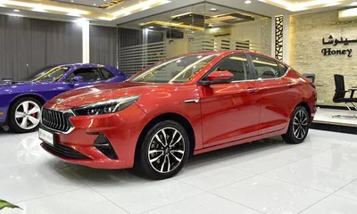 JAC J7 ( 2023 Model ) in Red Color GCC Specs-8