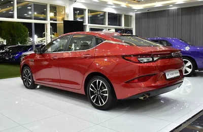JAC J7 ( 2023 Model ) in Red Color GCC Specs-7