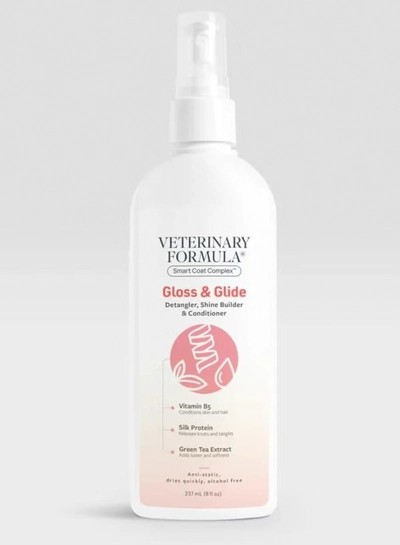 Veterinary Formula Synergy Labs Veterinary Formula Gloss and Glide Detangler, Shine Builder & Conditioner 8 oz -236 ml-0