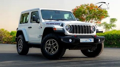 ( 5 Years Warranty + 3 Years Service ) 2025 Jeep Wrangler Rubicon 2.0L Turbo 4x4 GCC-0