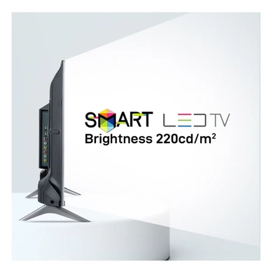 Geepas 32 Inch HD Smart LED TV With Remote Control, HDMI And USB Ports, Head Phone Jack, PC Audio In ,Wi-Fi, Android 14.0 With E-Share,YouTube Etc GLED3202SCHD Black-2