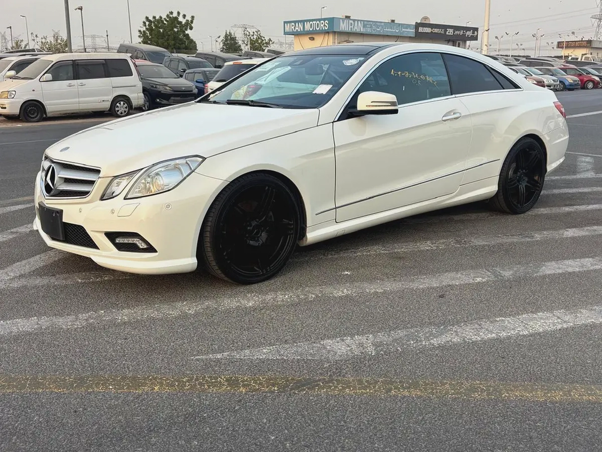 2011 Mercedes E350 COUPE WITH AMG KIT SUNROOF FRESH JAPAN IMPORTED-3-3